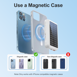 MagSafe powerbank WDSPD20W, partylife social networking™ 9000 mA/h Solar, Super Fast QC 3 SCP 22.5W - Image 9