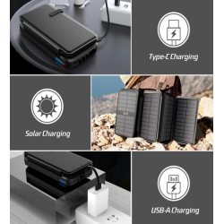 Wodasport® SolarPanels Outdoor Adventure™ B16P4 Fast Charge, 16000 mAh, 4 x solar panel 1.3Ah, Direct Solar Charging - Obrázek 5