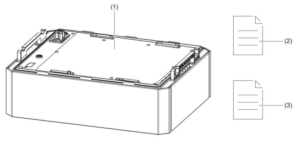 Fronius Reserva Pro 3.98 kWh battery module and included documents