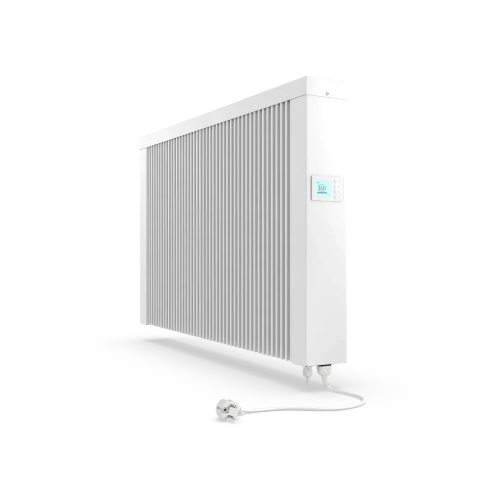 White TECHNOTHERM Dynamo S 1000 wall-mounted 1 kW electric heat-storage radiator