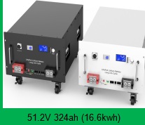 AVEPOWER LiFePO4 rack battery 16.59 kWh 51.2 V 324 Ah